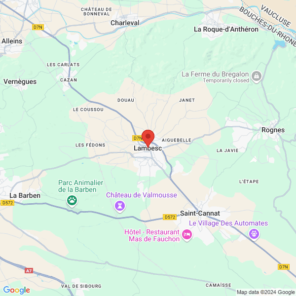 Lambesc - Google map